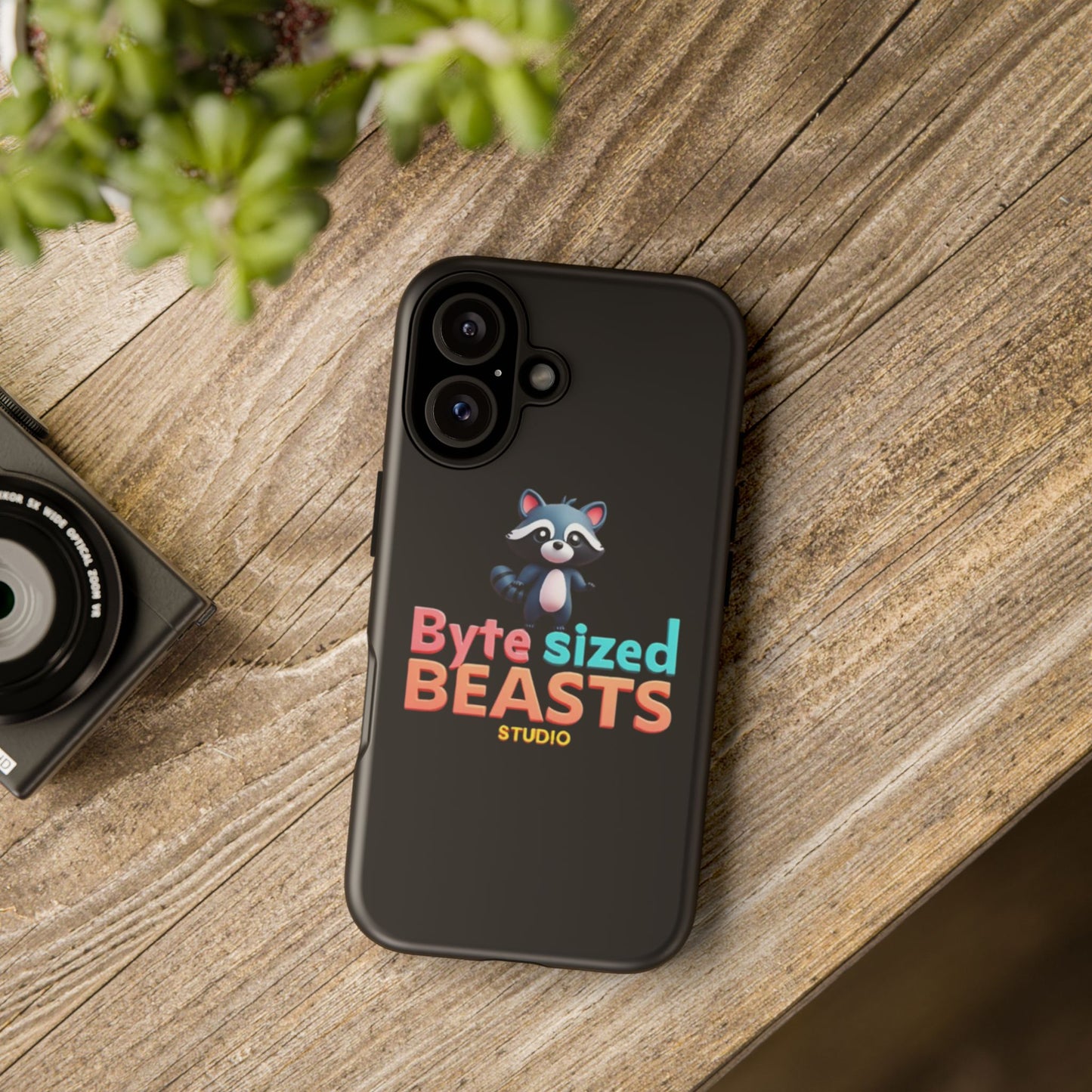 Cute Animal Phone Case - Byte-sized Beasts Design