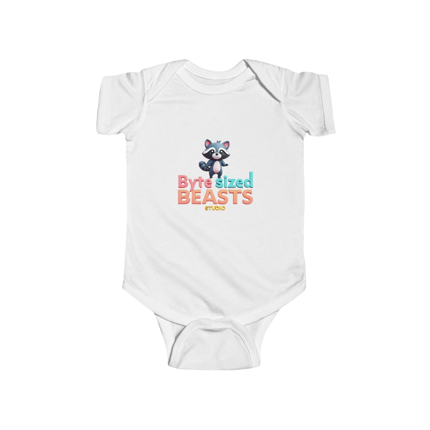 Cute Animal Graphic Infant Bodysuit - Perfect for Baby Showers & Playtime