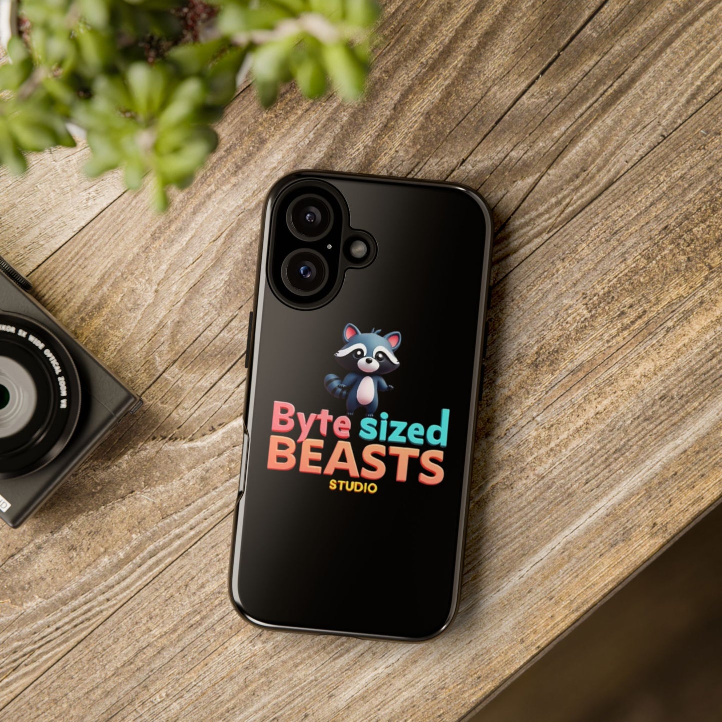 Cute Animal Phone Case - Byte-sized Beasts Design